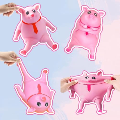 Generic Funny Pink Pig Squishy Toy - Image 3