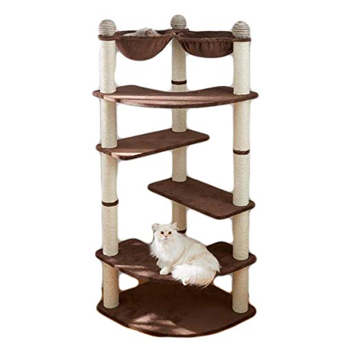 ダブルハンモックタワー ブラウン