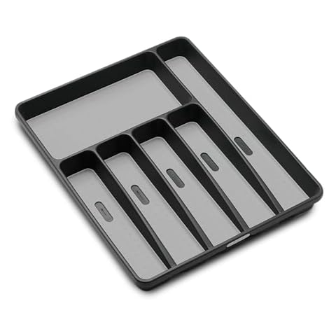 Madesmart Large Grey Silverware Tray Cover