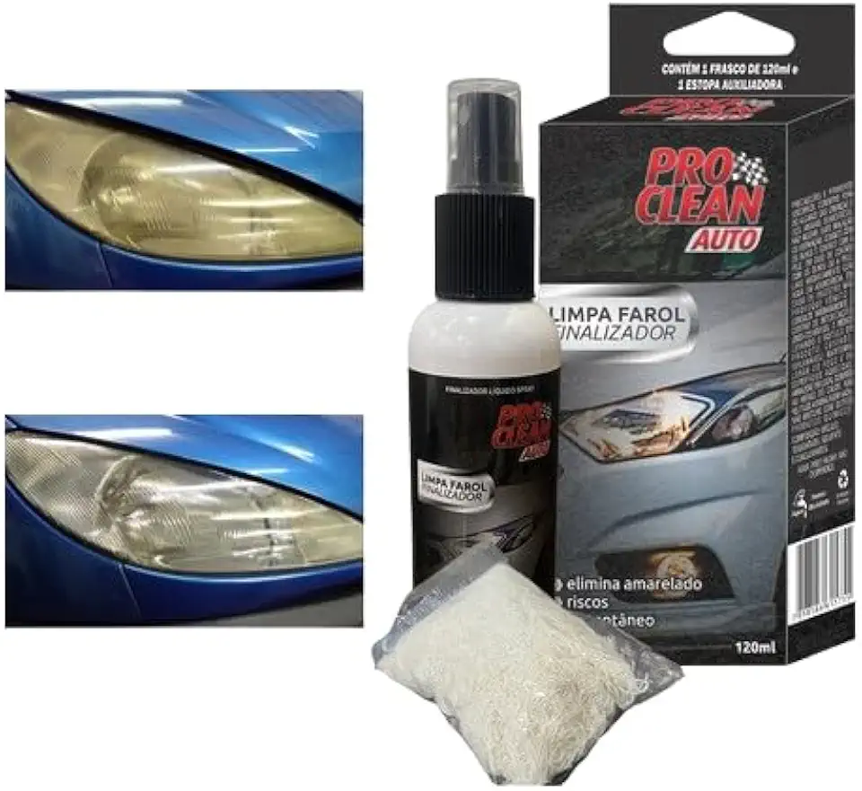 REVITALIZADOR LIMPA FAROL PARA CARROS SEM PRECISAR POLIR