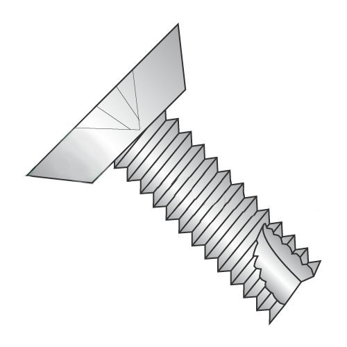 10-32 x 1/2" Type 23 Thread Cutting Screws/Phillips/Flat Undercut Head / 18-8 Stainless Steel (Carton: 5,000 pcs)