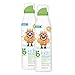 Babyganics Sunscreen Continuous Spray 50 SPF, 6oz, 2 Pack, Packaging May Vary