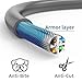 Zunate 10Ft Gen 3 Cable, Cable Extension, Satellite Replacement Cable for Gen3 V3, Standard Cable for Gen 3 Outdoor Cable, 10FT/