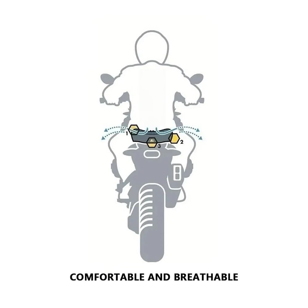 sedile Protezione Per Moto Coprisedile Per Flusso D'aria Per