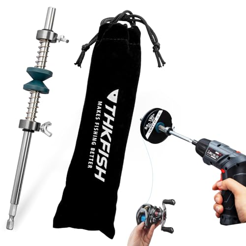 THKFISH Línea de Pesca Bobinadora Removedor de línea de Pesca Función de desenrollado