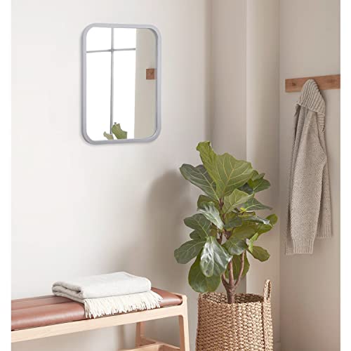 Bathroom Vanity Mirrors For Wall Small Rounded Rectangular Wall Mirror Full Length Farmhouse Grey Bathroom Mirror Home Decor #TOP2