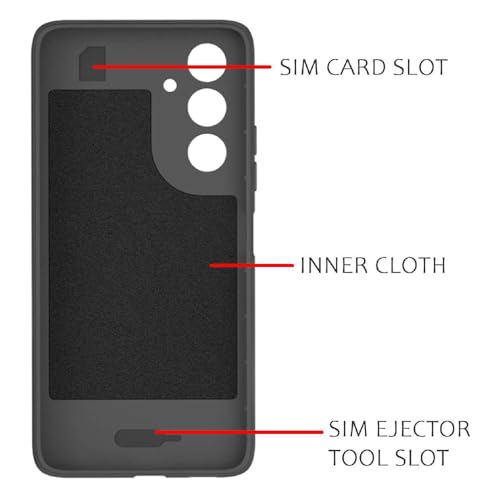 Image of Shockproof Case for Samsung Galaxy F15 5G / M15 5G | Full Camera Protection | TPU Flexible Back Cover for Samsung Galaxy F15 5G / M15 5G (Graphite Grey)