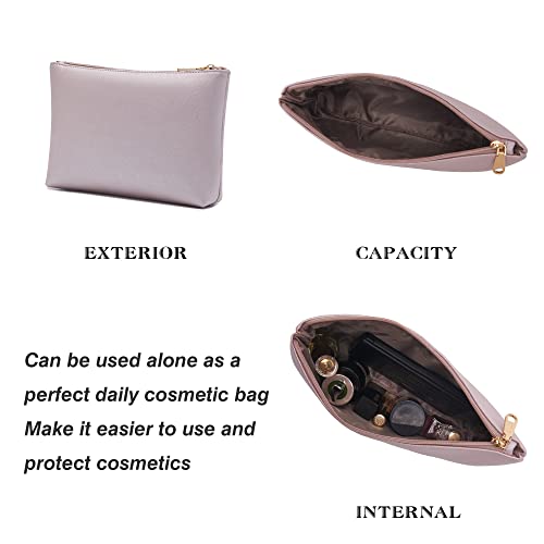 Image of Qiyuer Versatile Daily Purses with RFID Wallet for Women Tote Handbag Set | 3PCS, Fits 13 inch Tablet, Sturdy Vegan PU, Spacious, Work Use, Shoulder Satchel, Large Clutch Wallet, Makeup Bag, Ideal Gift
