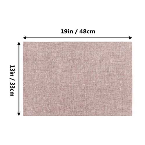 Sets de table dessous de verre sous-verres protection assiettes bols
