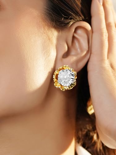 Image of Rubans Earrings Unique Design & Shapes Stylish Trendy Jewellery Gift for Women & Girls
