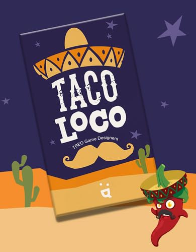 Juego de Cartas Tacoloco de Helvetiq — Juego Estratégico Rápido con Tema de Tacos, Ideal para Familias y Fiestas, para Niños y Adultos, Edad Recomendada 7+, 2-5 Jugadores, Tiempo de Juego 15 Minutos miniatura 2