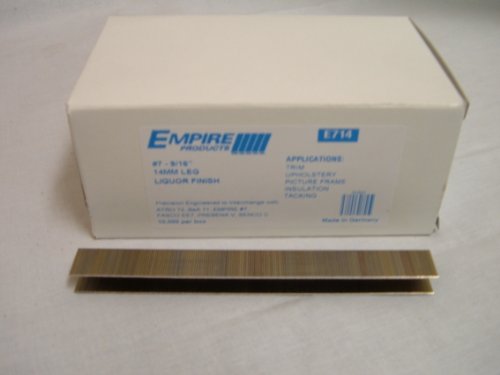 Empire 7 C 3/8" by 9/16" long Upholstery Staples