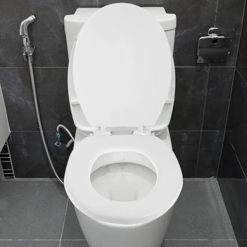 Abattant WC forme U en mousse souple blanche PRETYZOOM fixe