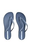 Ipanema Women's Wave Essence Flip Flop, Blue/Slate, 10 M US