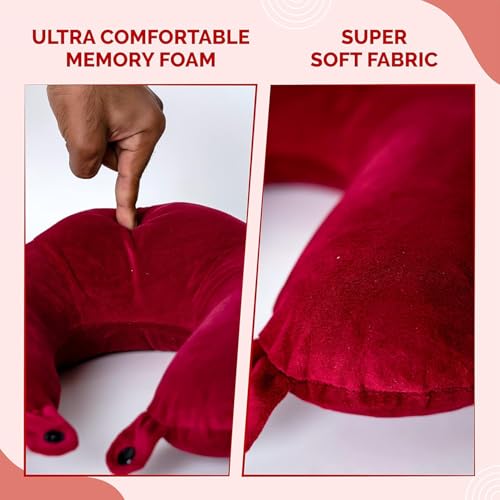 Image of GoTrippin Weight Machine for Luggage - 50 kg capacity, Steel body, Lifetime replacement - Luggage Weighing Scale for travel, flights, bags & baggage (Silver) (Luggage Scale + Neck Pillow)