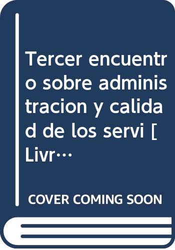 Portada de ADMINISTRACIÓN Y CALIDAD DE LOS SERVICIOS