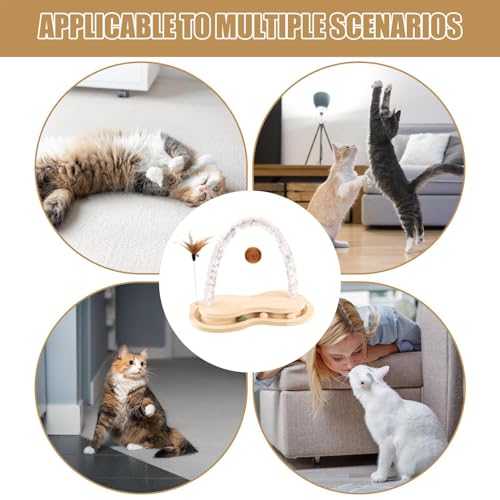Balle à gratter pour chat pour stopper les griffures sur canapé