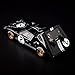 Hot Wheels RLC Ford GT40 Mk II – 1:64 Premium Die-Cast Car, Spectraflame True Black, Opening Rear Cowl, Real Riders Wheels, Collector Edition in Acrylic Case
