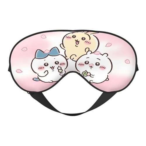 アイマスク ちいかわ 睡眠アイマスク かわいい 軽量 通気性 柔軟 肌にやさしい 遮光 目隠し 快眠 グッズ 調節可能 繰り返し使える 洗濯可能 昼休み 旅行 出張 男女兼用 誕生日プレゼント