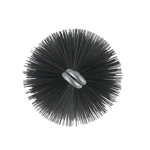 Trash Chute Door Supply Round Furnace Boiler Tube Brush Head Double Spiral with Loop (Wire, 2.75 Inch Diameter for 3 Inch Tubes) - Thumbnail 2