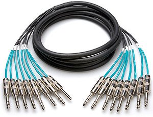 Hosa CSS-803-PRO Serpiente equilibrada profesional de 3 m