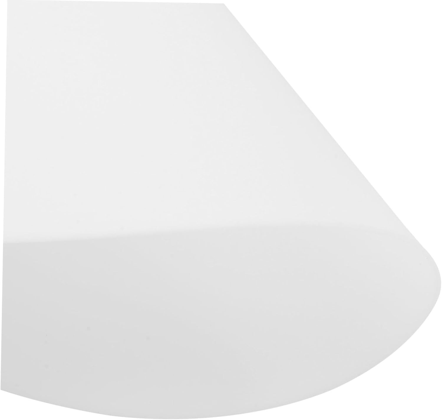 PRETYZOOM Lamp Shade Diffuser Softens Harsh Lighting Acrylic 10.8 Inch Diameter Heat Resistant for Ceiling Lamps and Downlights for Household Spaces
