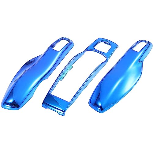 Coque de clé pour Porsche en plastique bleu ajustement précis