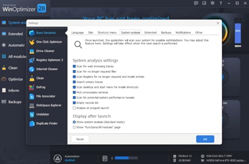 Win­Optimizer 28 - More control, security, and power for your PC - Thumbnail 7