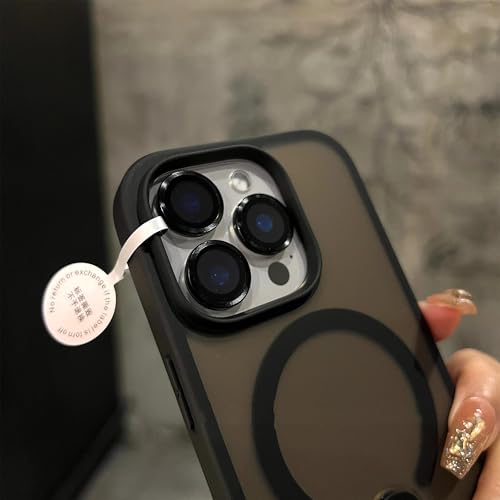 Coque iPhone 15 Pro Max rose avec double anneau magnétique et protection objectif intégrée