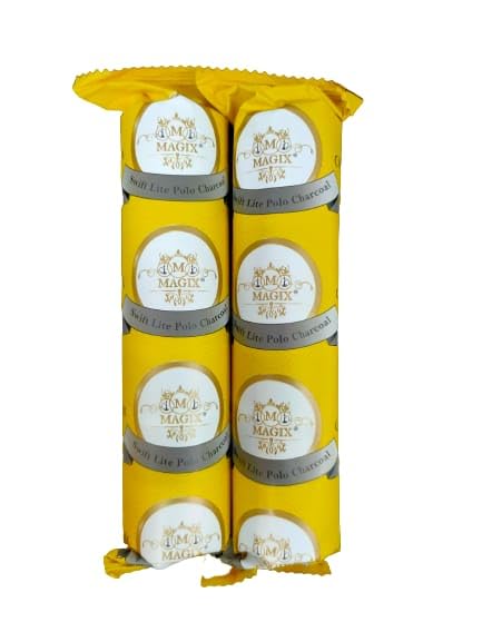 PUFF SMART Magix Charcoal Quick Light Pack of 2 Roll