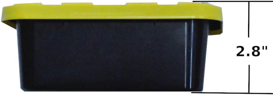 4 Pack Quart Size Tough Tote