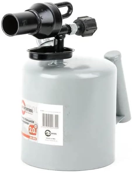 Blow Torch Blowlamp Blowpipe 2 Liter Lamp Fuel Petrol Gasoline + English Manual