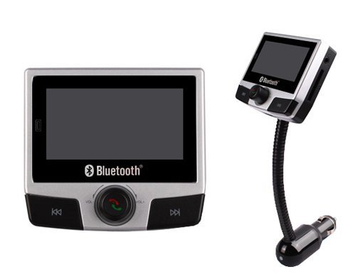 Trasmettitore FM lettore MP3 telefono vivavoce per auto Bluetooth USB SD Card AUX connessione