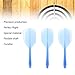 XHIKOWAT Dartboard Wing Anti Breakage One Piece Transparent Shaft and Head 2ba Integrated Transparent Dart Shaft for Dart Games (Blue), XHIKOWATud7torw8fs-14