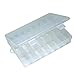 Produktbild Paialco Schmucktablett aus Kunststoff, transparent, 24 Fächer, verstellbar, plastik, weiß, 200mm X 138mm X 38mm