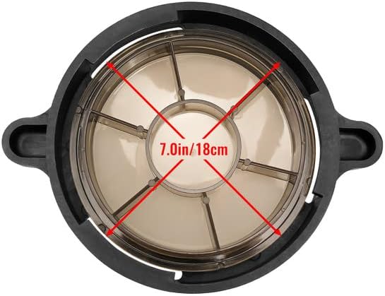 Miniatura 4 de NTSUMI Tapa de bomba de piscina apta para bombas de piscina Splapool Pureline Deluxe sobre el suelo, cubierta de cesta de bomba de piscina