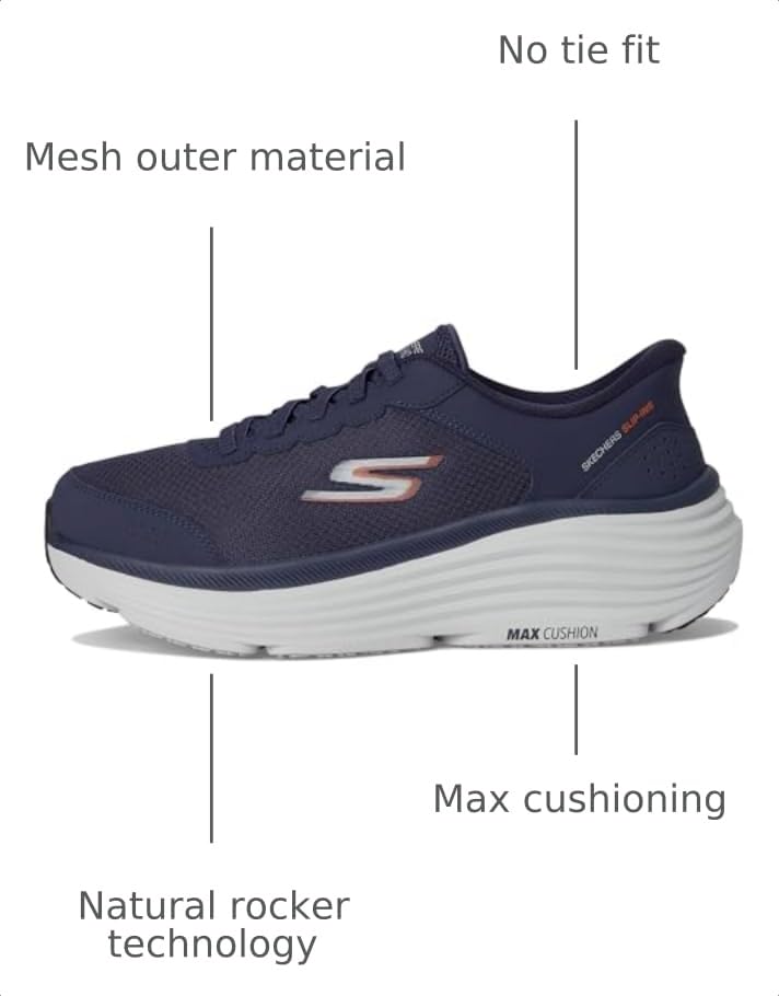 Image of Skechers Men's Hands Free Slip-ins Max Cushioning Endeavour Cardova Sneaker