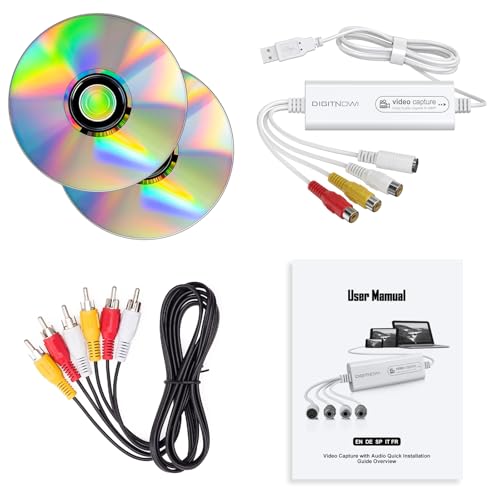 Vixlw Vhs To Digital Converter, Usb Video Capture Card, Video Capture Device, Rca To Usb Converter,Convert Vhs Vcr Hi8 Mini Dv To Digital/Dvd,For Tape Player Camcorder Camera Pc Tv,Windows Mac Os Compatible thumb #6