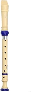 soprano recorder instrument Adjustable 6/8 Hole Treble Flute Long Flute ABS Saxophone Recorder Clarinet Beginner Flute Woodwind Instruments (Color : 8 holes off white)