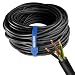 Produktbild Hilark Schwarz Gummileitung H07RN-F 4x2,5mm² 4g2,5mm Gummischlauchleitung Kabel Leitung Außenbereich 75 meter Schwarz