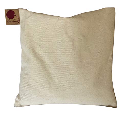 Best Price Square Natural Denim Cherry Pit-Stone Pillow Microwavable Hot/Cold Compress Sustainable Heating Pad Moist Heat Muscle Joint Pain Relief
