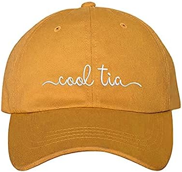 Cool Tia Embroidered Baseball Hat - Cool Aunt Unisex Dad Hat