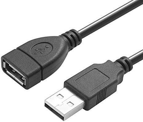 USB A Extension Cable Compatible for Pioneer DMH-1500NEX, MVH1400NEX,AVH-1400NEX,AVH-2400NEX,AVH-2500NEX,AVH-W4500NEX,AVH-W4400NEX,AVH-220EX,MVH-300EX Car Receiver