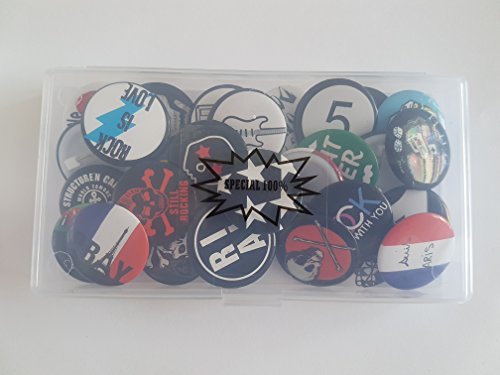Huge Wholesale Set Of 30Pc Cool Buttons Pins Badges 80'S Punk Rock Hardcore Skull Buttons Pins Slogans Sayings Pin,Lapel Pin For Clothes/Bags/Backpack/Hats/Jeans And More. #TOP2