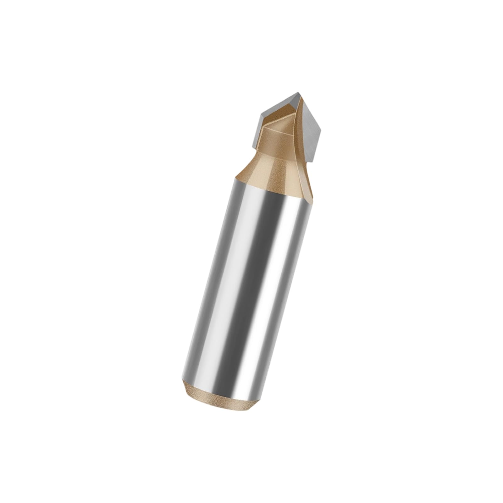 Alloy Steel Woodworking Router Bit 1 / 2Inch Shank Suitable for Sharpened Angled Cutting in Model Crafting and Wood Carving Woodworking Milling Cutter