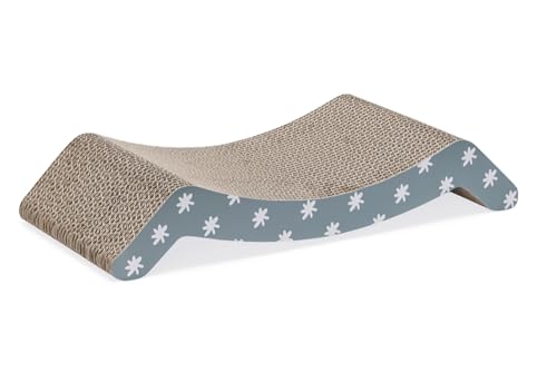 Beeztees Star, Kratzbrett, Karton, Blau, 44,5x21x8 cm