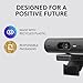 Logitech Brio 501 Full HD Webcam with Auto Light Correction, Show Mode, Noise Reduction Mics, Privacy Cover, Works with Microsoft Teams, Google Meet, Zoom, Nintendo Switch 2 New GameChat Mode - Black