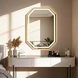 Paramètres adaptés : idéal pour les salles de bains, les chambres, les dressings et les pièces à vivre. Peut servir de miroir mural, de miroir de salle de bains, de miroir décoratif, de miroir de dressing, de miroir de beauté, de miroir en pied, de miroir de couloir, de miroir de rasage ou de miroir de douche.