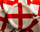 El paquete incluye: 10 platos de papel impresos de Inglaterra