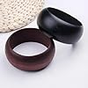 Caiyao Boho Wooden Bracelet Multi-Colored Wide Chunky Bangle Bohemian Jewelry Wood Wristband for Women #1